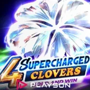 Слот 4 Supercharged Clovers провайдера Playson