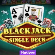 Аппарат Blackjack Single Deck провайдера Platipus